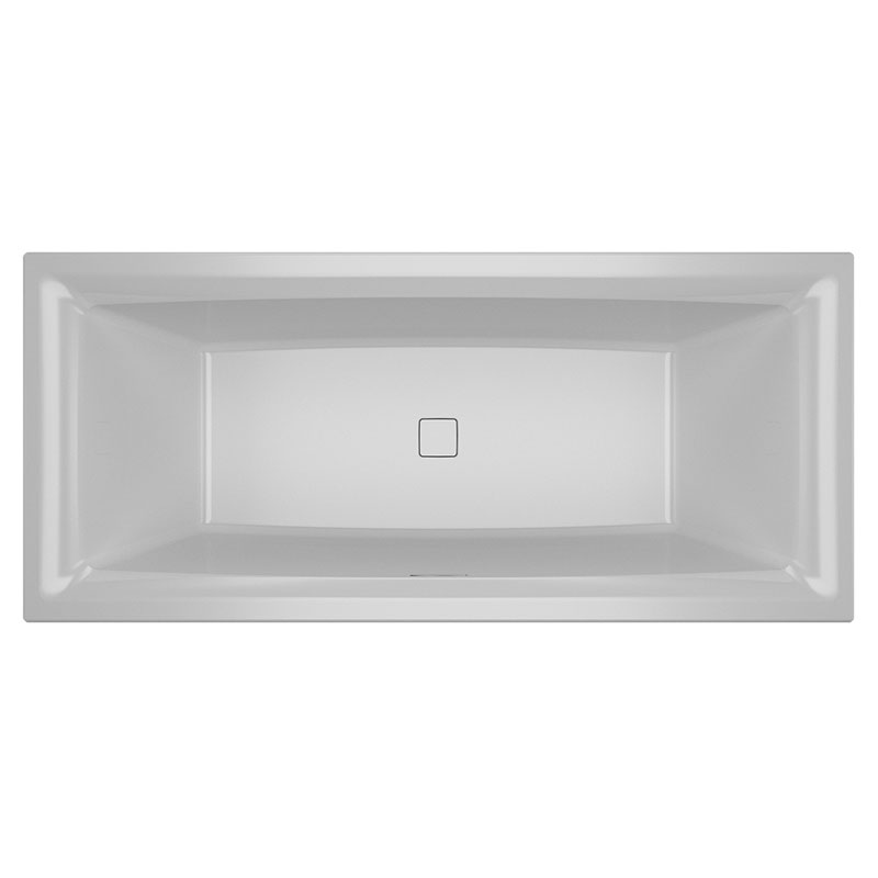 Riho Still Square Badewanne 170 x 75 cm mit Fall Einlauf