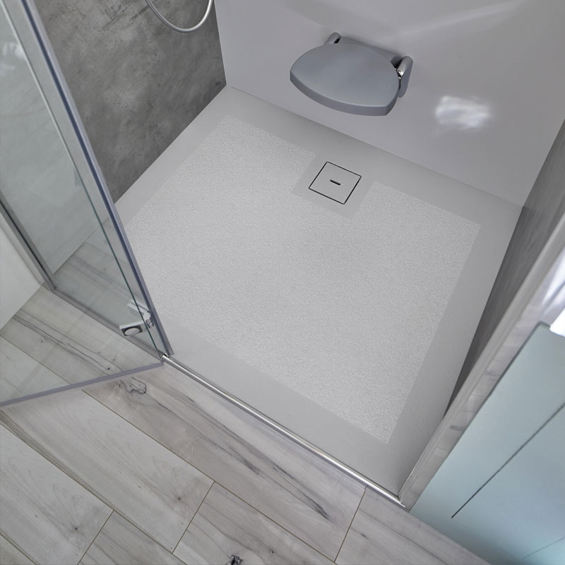 HSK Marmor-Polymer Duschwanne in Steinoptik