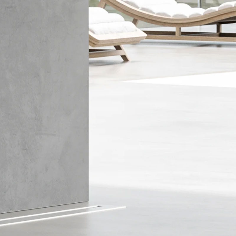 HSK RenoDeco Duschrückwand Sichtbeton Cemento-Grau