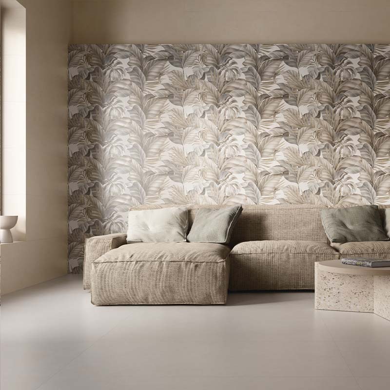 Betonoptik Bodenfliese Gravity Ivory 60 x 120 cm