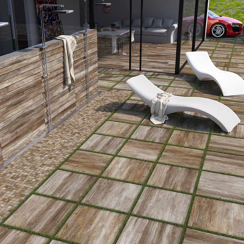 Del Conca HDV 209 DaVinci Noce Terrassenplatte 60 x 60 cm