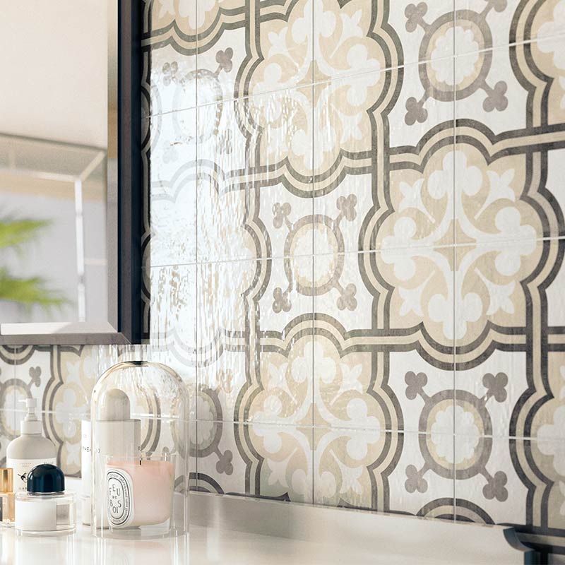 gazzini Deco Style Cem 2 Glossy Rett. 20 x 20 cm Bodenfliese