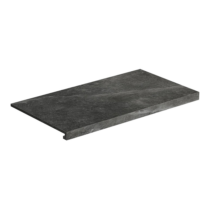 Gazzini Monolith Black Gradino 33 x 60 cm Stufenplatte