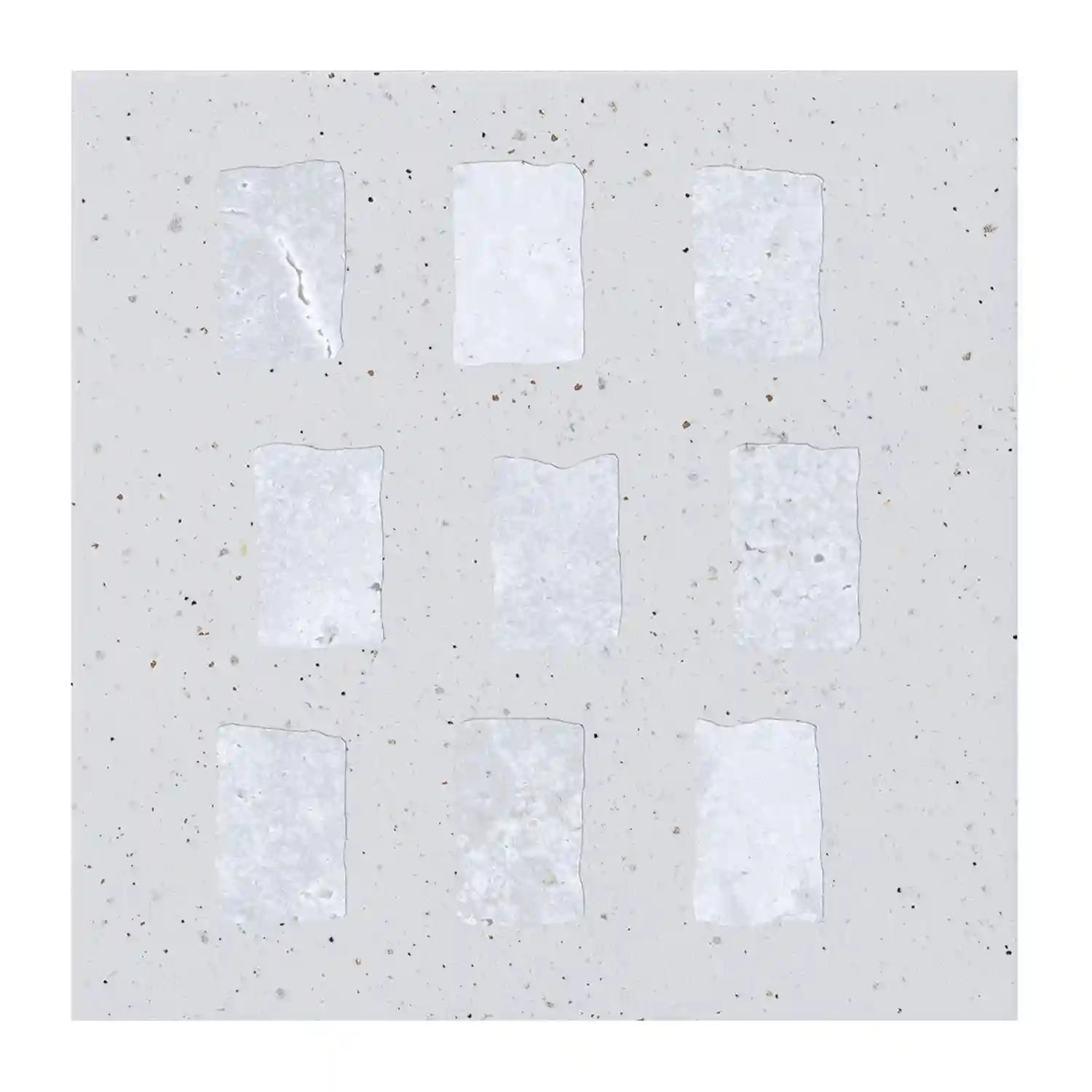 Fliese CIR Forever Color Gemstone White Mix 20 x 20 cm