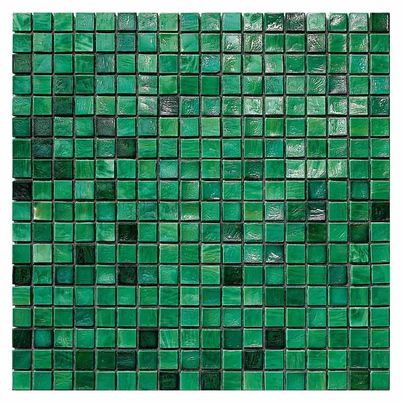 Sicis Murano Emerald J Glasmosaik 15 x 15 mm