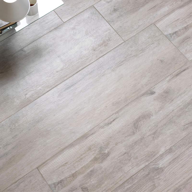 Sintesi Timber Bianco 20 x 121 cm Kalibriert Holzoptik