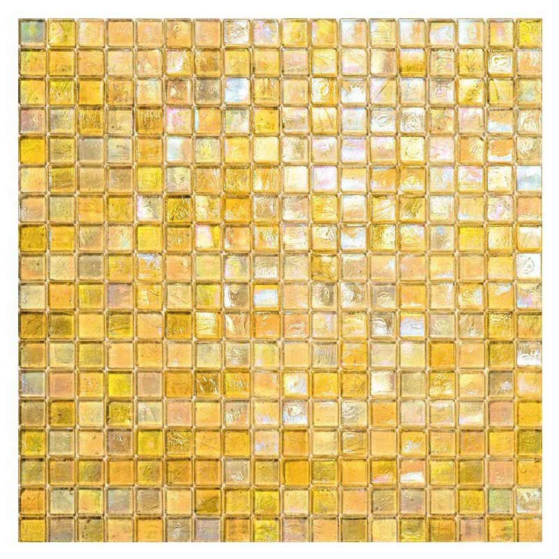 Sicis Glimmer Mango Glasmosaik 15 x 15 mm