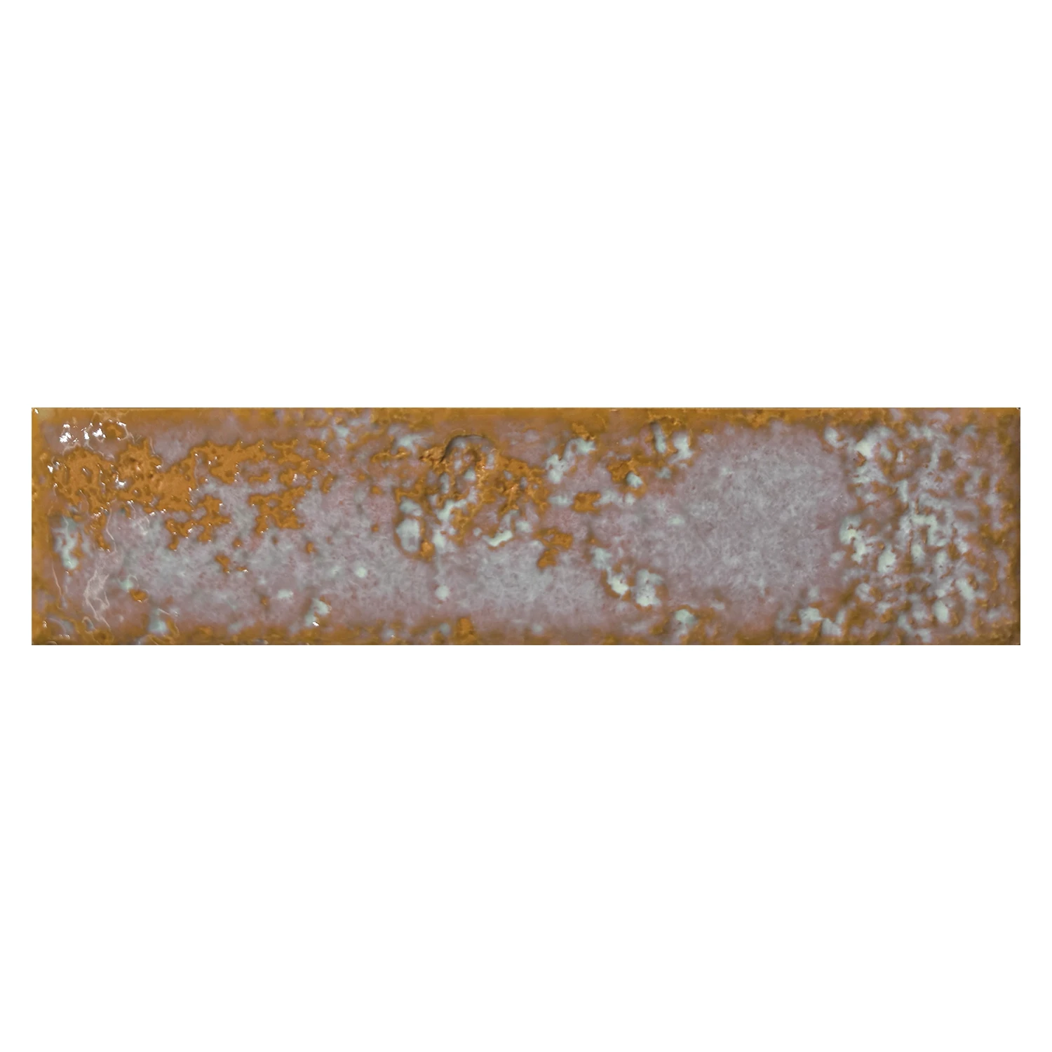 Wandfliese Brick Ziegeloptik Ark Ochre 6 x 25 cm Muster