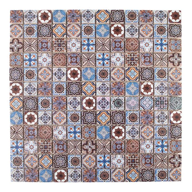 Mini Patchwork-4 oriente 2,3 x 2,3 cm Mosaikfliesen