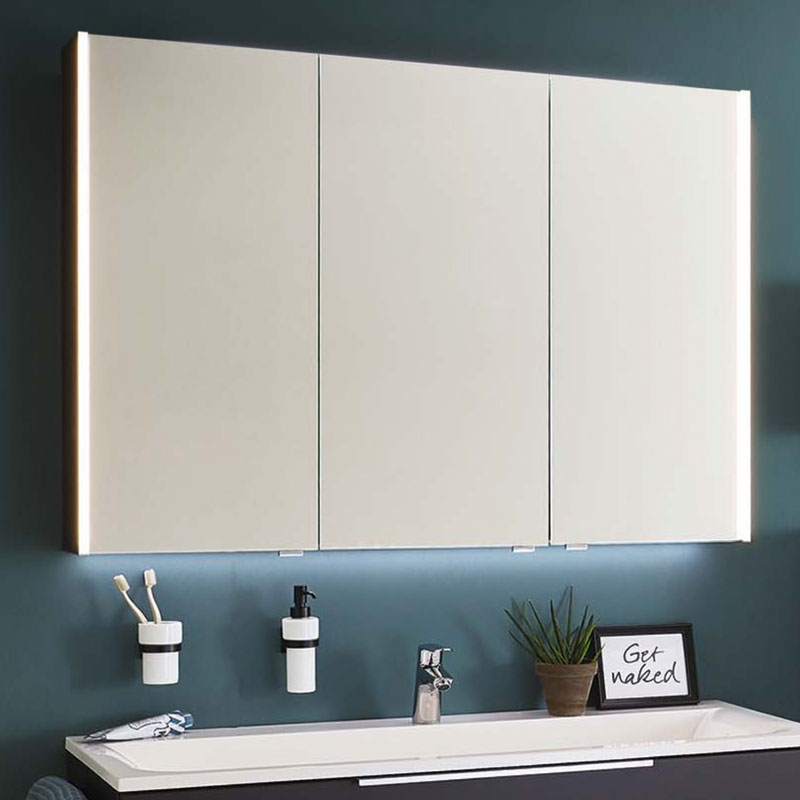 Laguna Concept Line Spiegelschrank 3-türig 130 cm