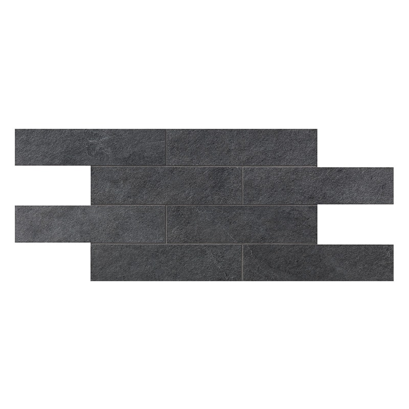 Lea Ceramiche Waterfall Dark Flow Brick Lappato