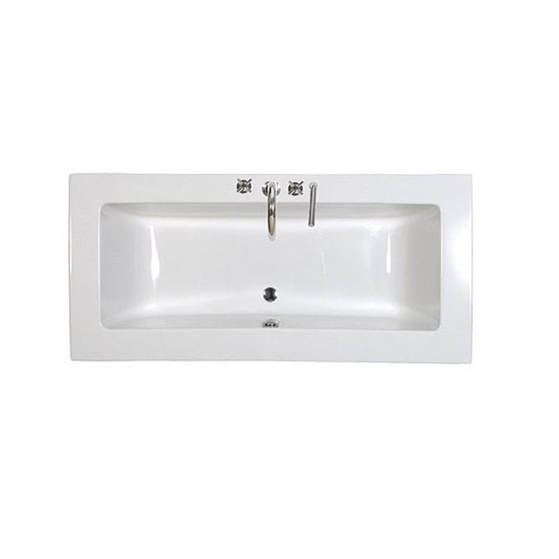 Caribia Quadro Badewanne 190 x 90 x 49 cm