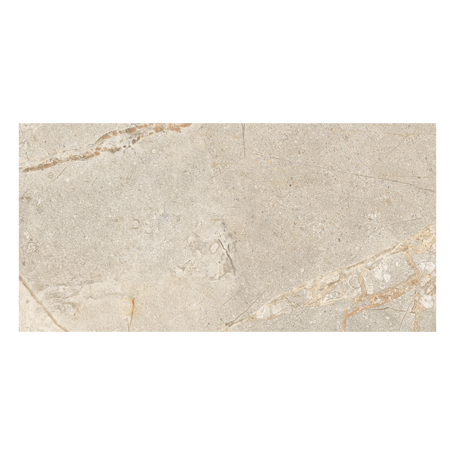 Steinoptik Fliese Crust Beige 30 x 60 cm
