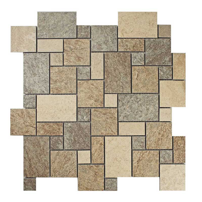 Mosaico Opus Ardesia-4 Sand 30 x 30 x 0,9 Mosaikfliesen