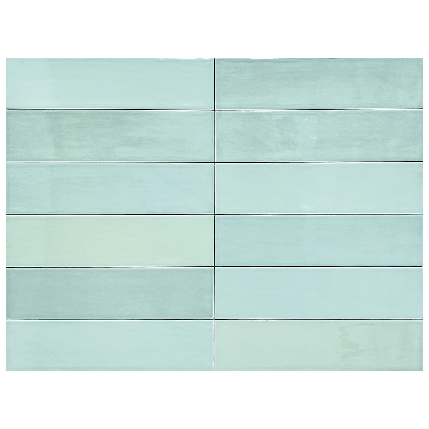 Fliese Casa Zellige Mint 7 x 28 cm