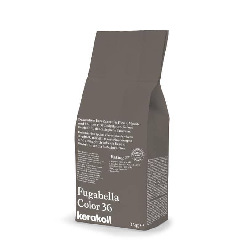 Kerakoll Fugabella® Color 36 Fugenmörtel Fuge 3 kg Basalt