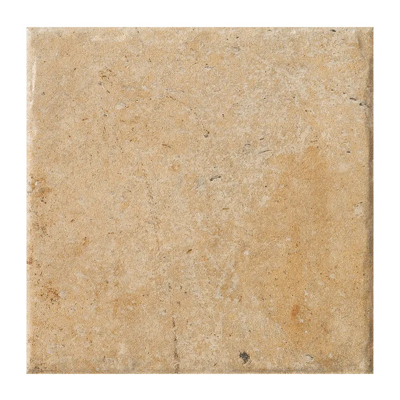 CIR Cotto del Campiano Giallo Umbria 20 x 20 cm Musterfliese