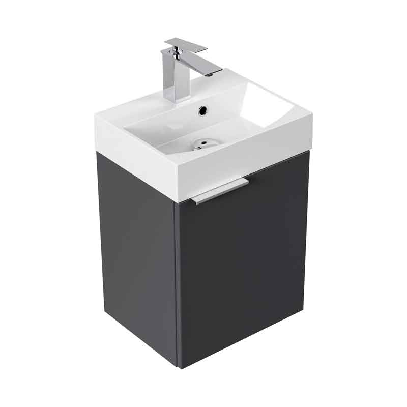KWIQQ Cube Gäste WC Badmöbel 40 cm