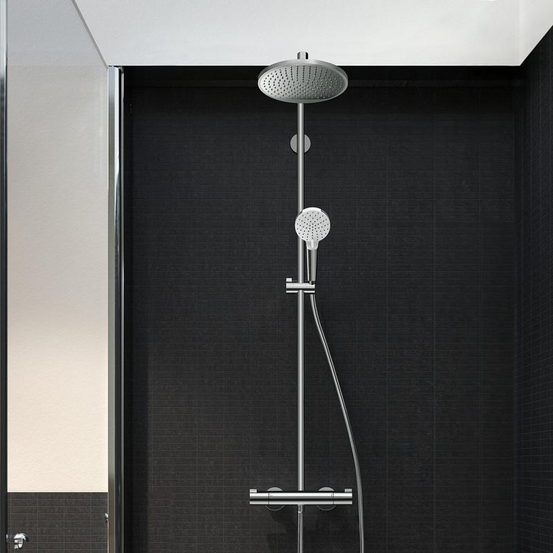 Hansgrohe Crometta S240 Showerpipe mit Brausearm 340 mm DN15