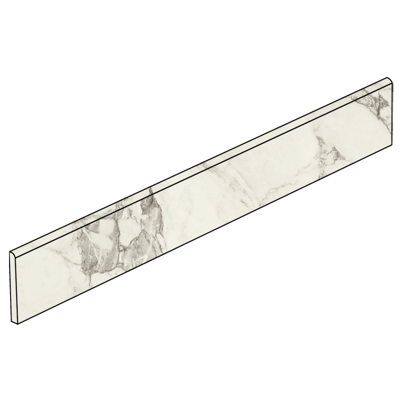 Serenissima Magistra Paonazzetto Lux Sockel 6,5 x 100 cm