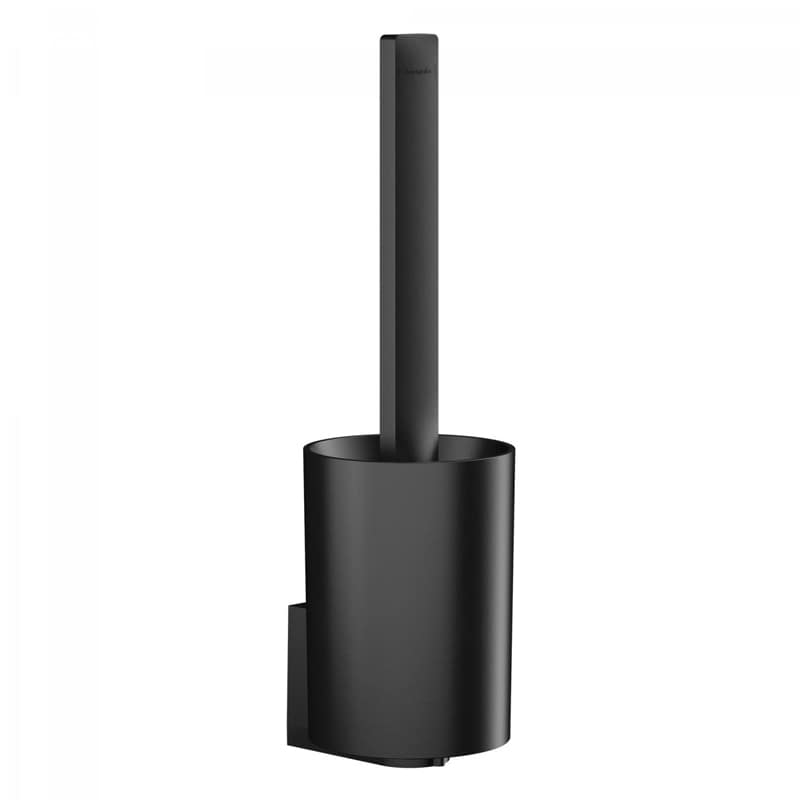 Hansgrohe Wallstoris Toilettenbürstengarnitur Schwarz Matt