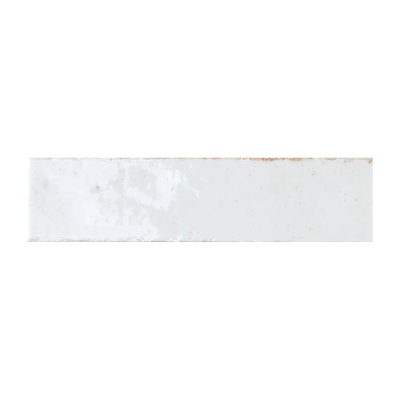 Rondine Soho White Wandfliese 6 x 25 cm Musterfliese