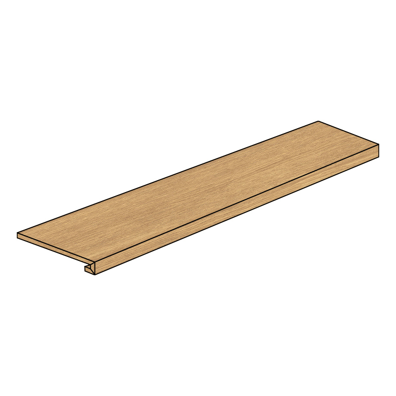 Holzoptik edimaxastor Stufenplatte W3 Classnut 30 x 120 cm