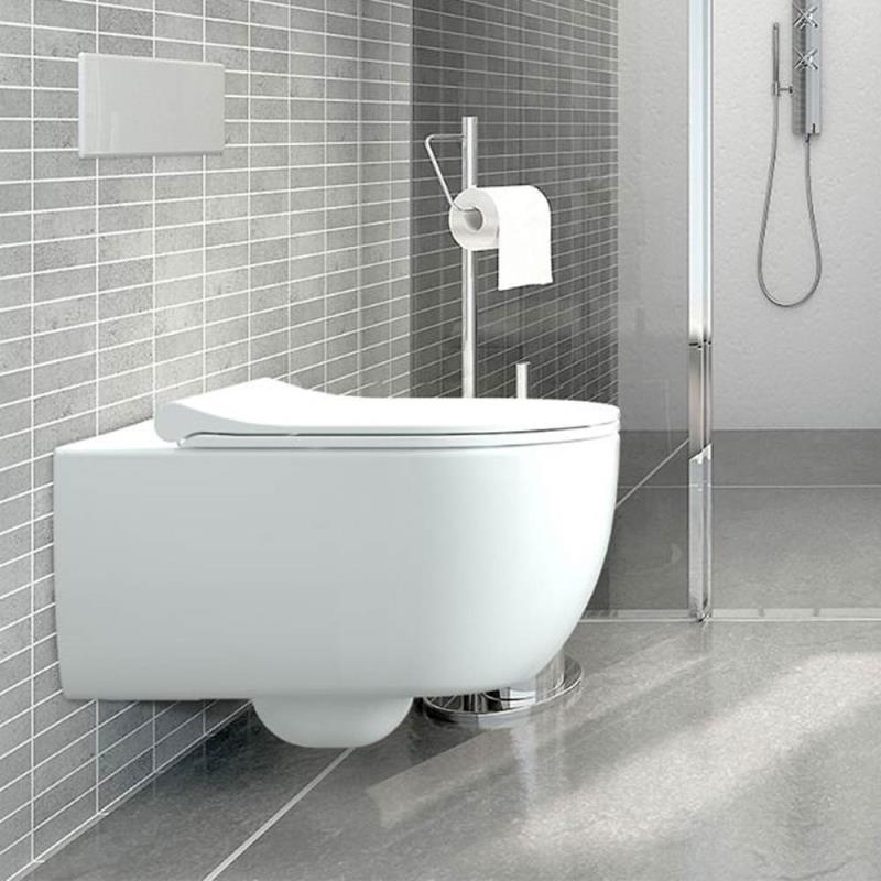 Hardys FlushTech Smart Compact Slim Wand WC spülrandlos Set