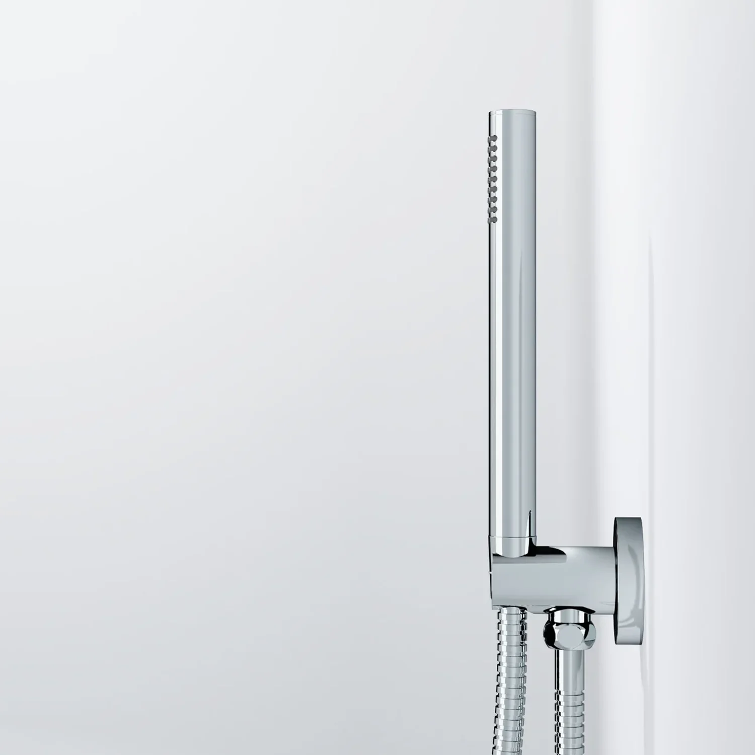 Steinberg Serie 100 Handbrausegarnitur mit Brauseanschlußbogen