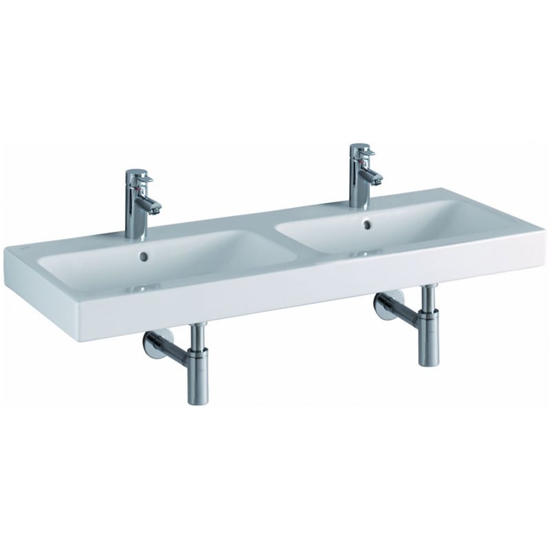 Geberit iCon Doppelwaschtisch 120 x 48,5 cm