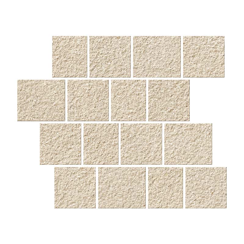 Serenissima Eclettica Beige Rock Pave Mosaikfliesen