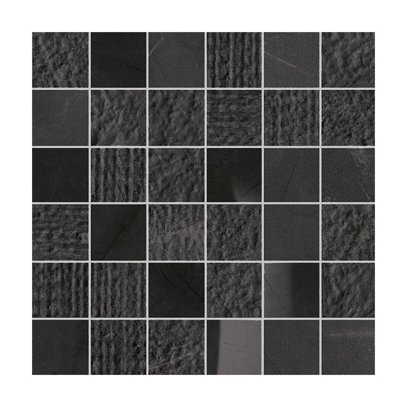 Italgraniti Marble Experience Sahara Noir Mosaico Mix 5 x 5 cm