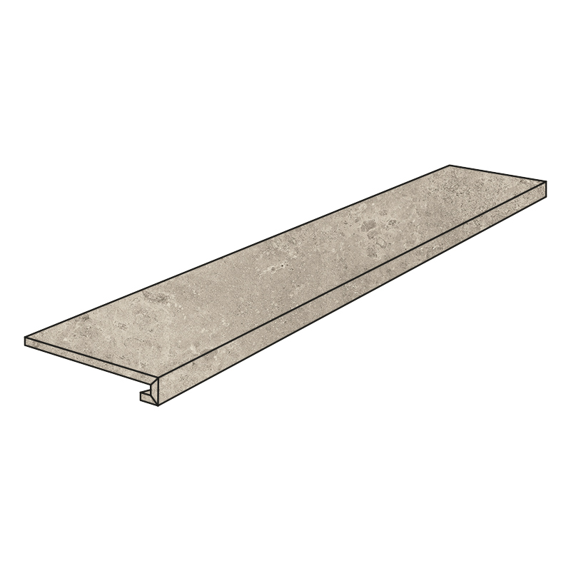 Serenissima Concreta Ecru Square 30 x 120 x 3,3 cm Stufenplatte