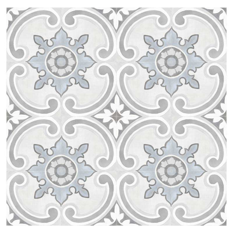 Casa Collection Adobe White Decor Gales 20 x 20 cm Bodenfliese