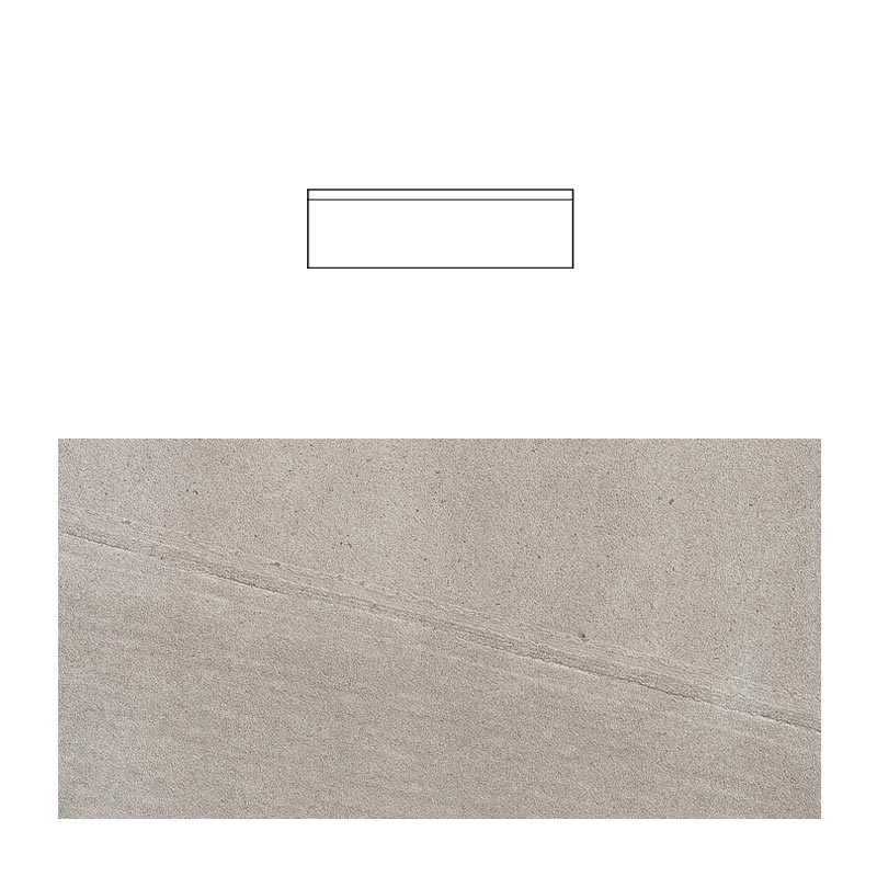 edimaxastor Sands Grey Sockel 7,5 x 30 cm