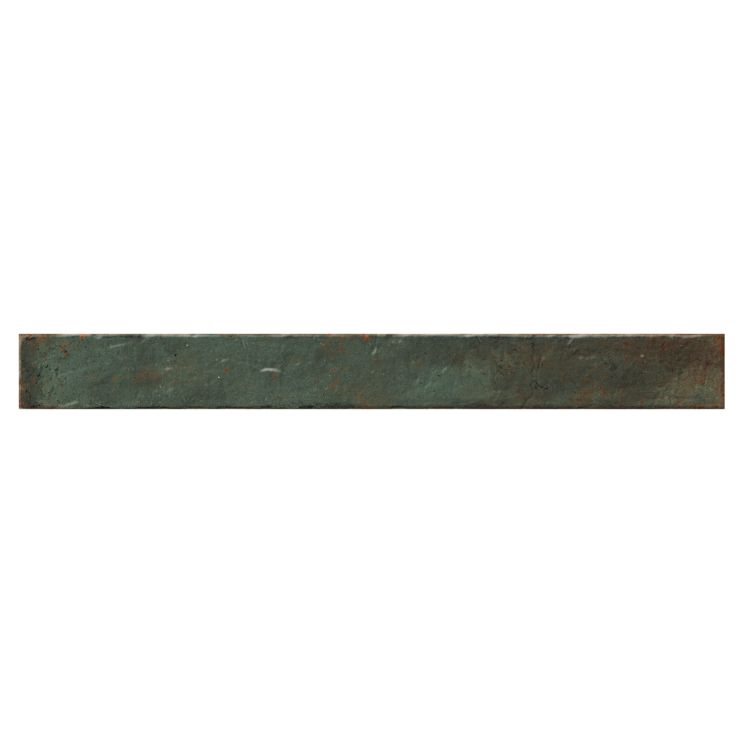 Wandfliese Brick Genesi Green 4,8 x 45 cm Muster