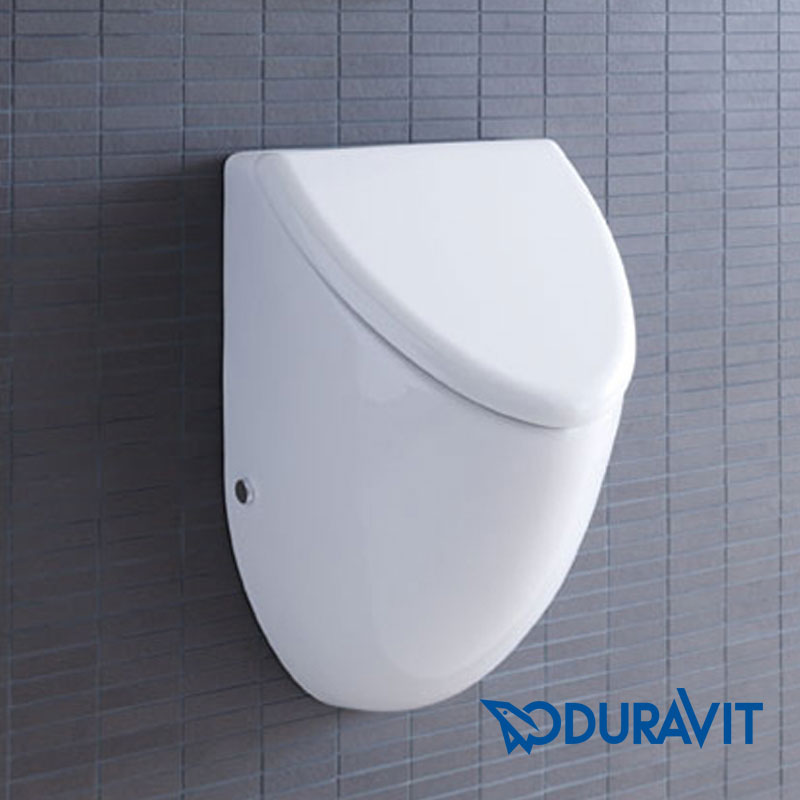 Duravit Fizz Urinal Zulauf von hinten, für Deckel