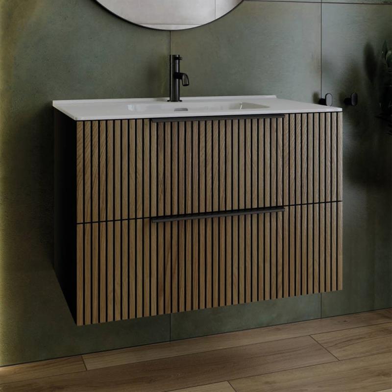 cenotes gap Möbelset Keramik Waschtisch und Unterschrank | 61 cm