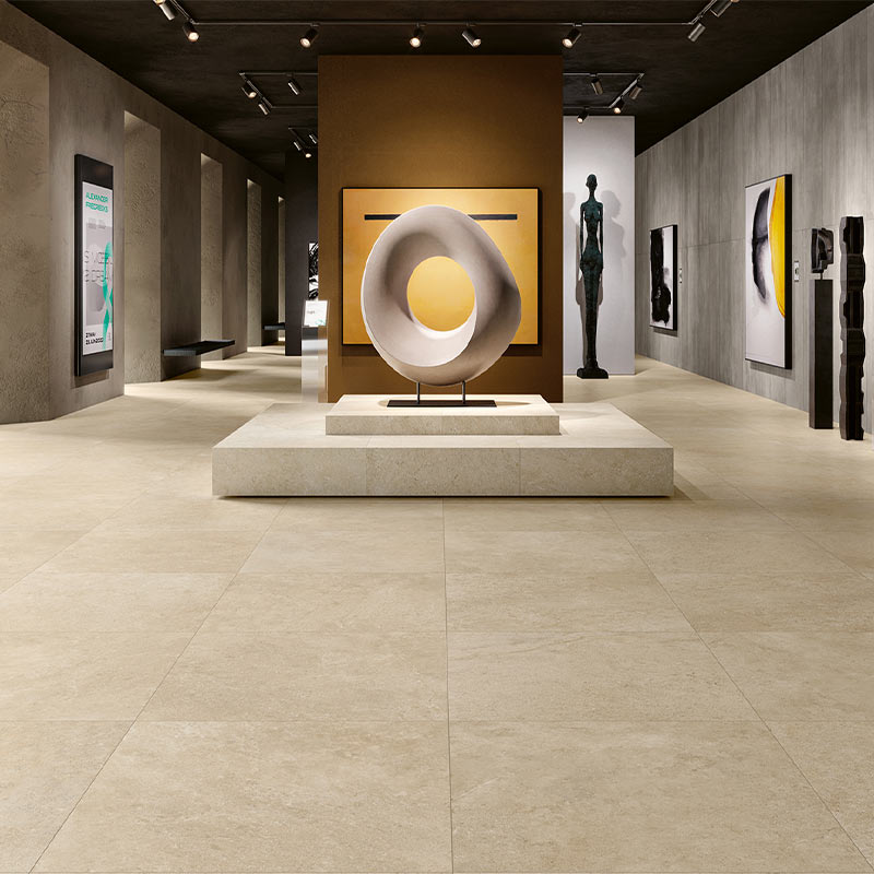 Revigres Limestone Sand 90 x 90 cm Bodenfliese