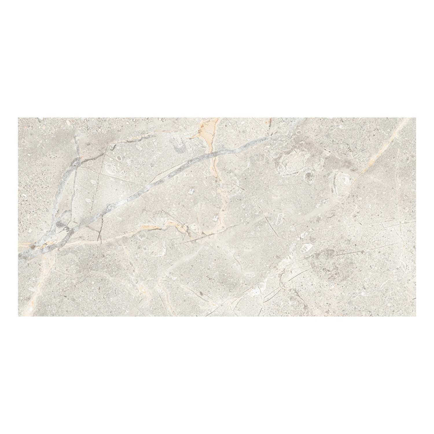 Steinoptik Fliese Crust Light Grey 30 x 60 cm