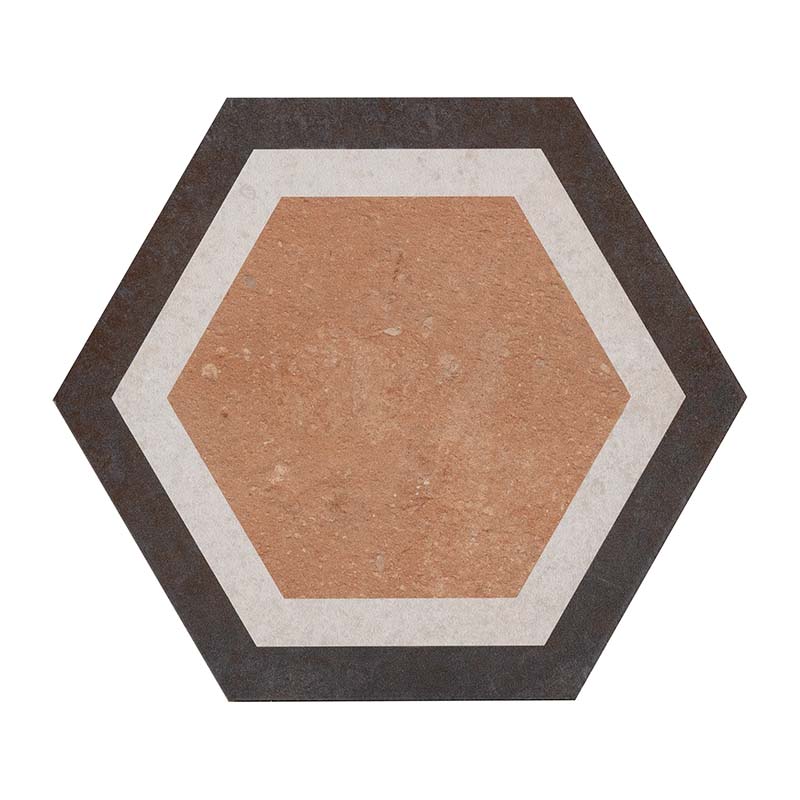 Sechseck Fliese CIR Italica Terra Moderna Dolce 24 x 27,7 cm