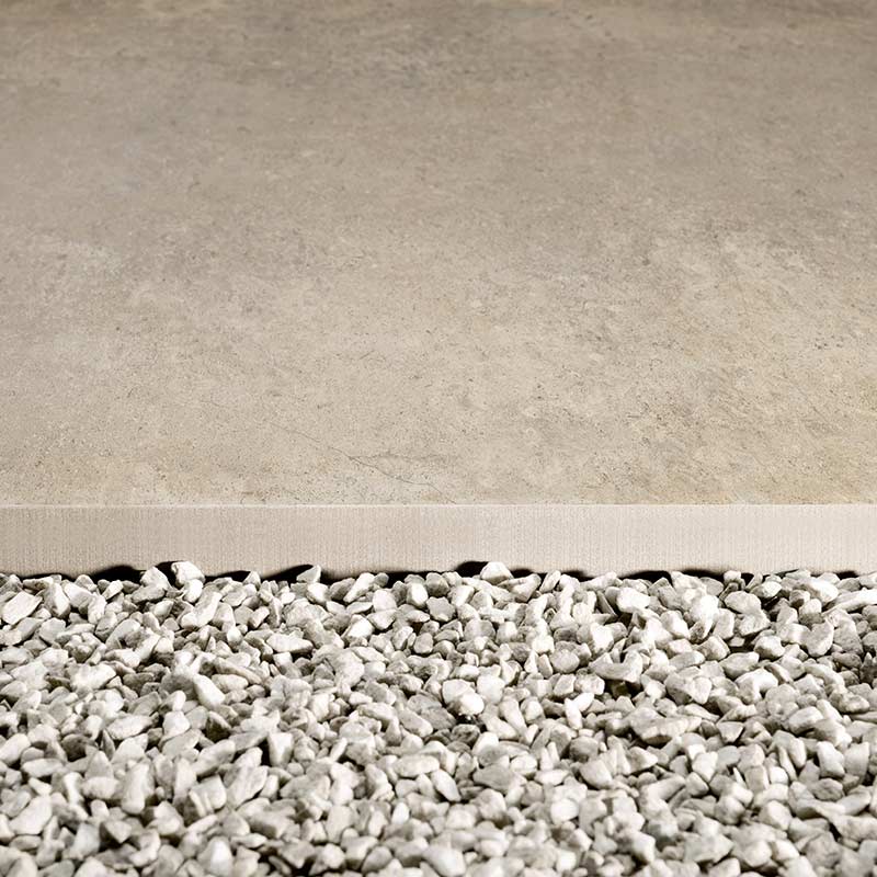 Dom Ceramiche Mas de Provence Ecru 90 x 90 cm Terrassenplatte