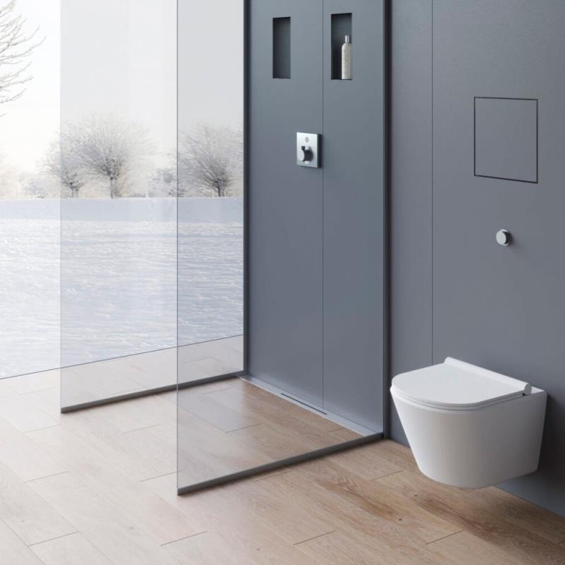 ESS Easy Drain R-Line Wall Duschrinne 120 cm