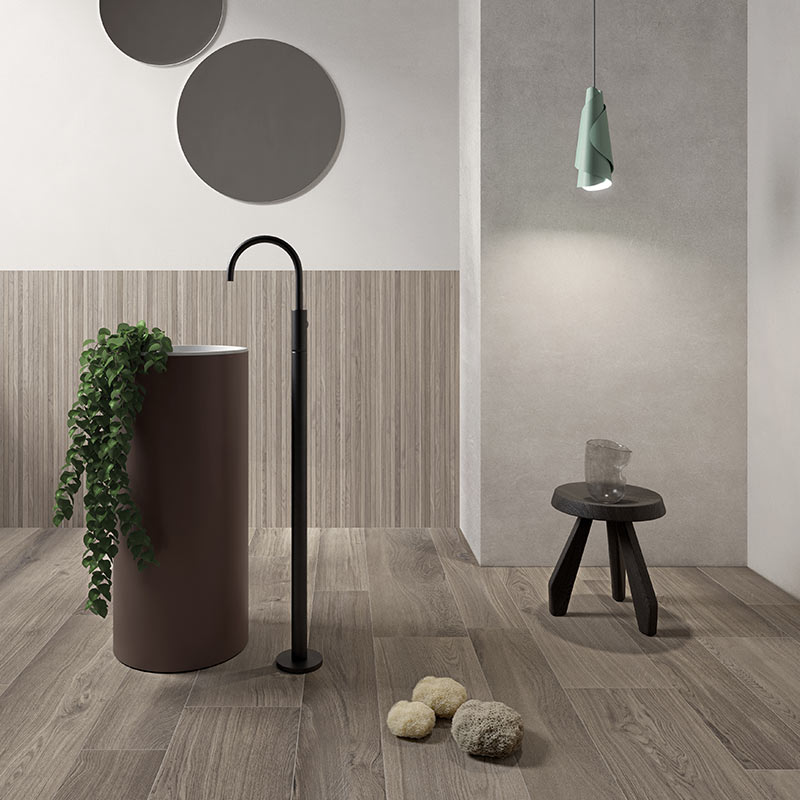 Lea Ceramiche Bio Select Oak Ash Strips Mosaikfliesen