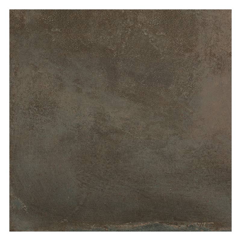 Terrassenplatte Cercom Temper Rust 100 x 100 cm Metalloptik