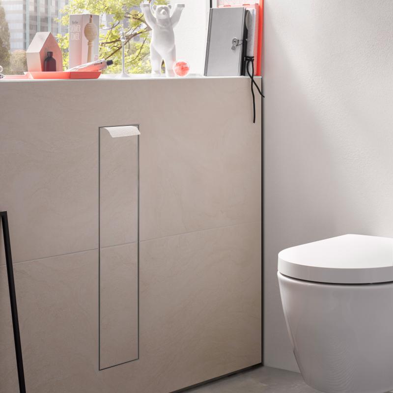 Emco Asis Plus Unterputz-WC-Modul befliesbar,oben, 80,3 cm