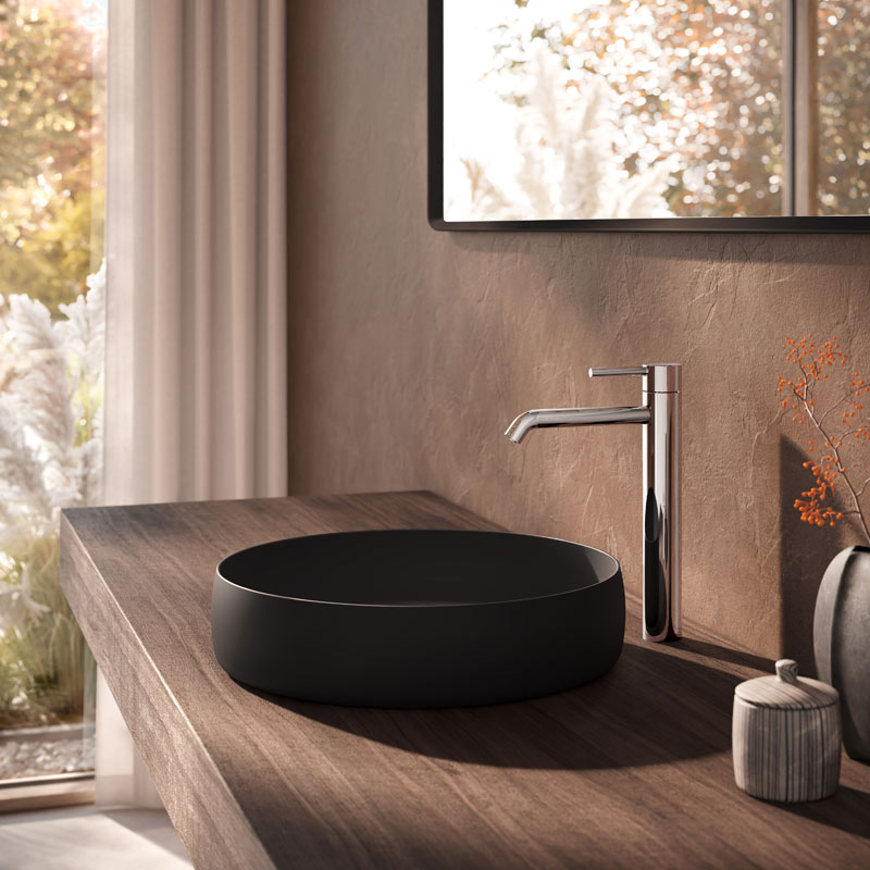 Herzbach Deep Waschtischmischer XL Waschschale