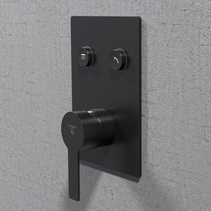 Steinberg Sensual Rain Pushtronic UP Mischer Eckig 2 Wege