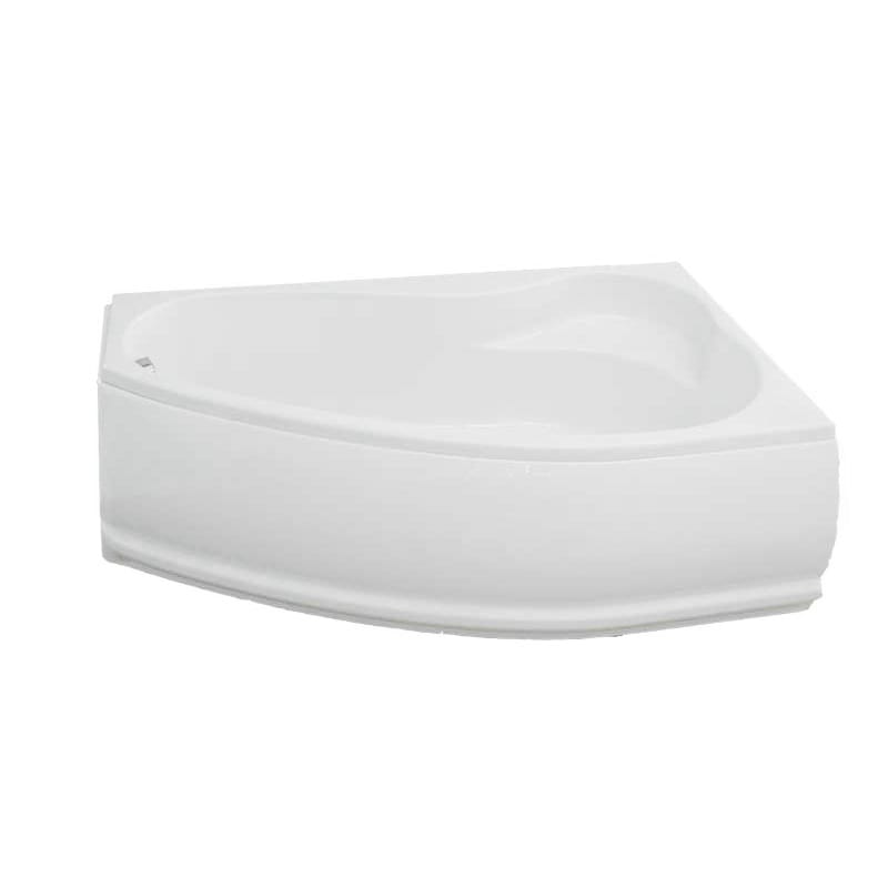 Caribia Minicorner Raumspar Badewanne 160 x 90 x 62 cm Recht