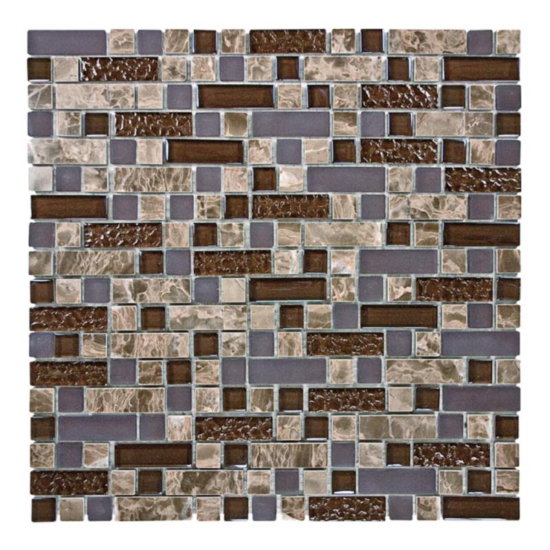 Vitale Mix-DBV poliert 1,5 cm Mosaikfliesen